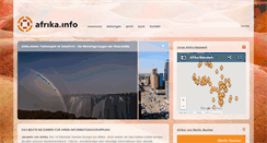 Desktop Screenshot of afrika.info
