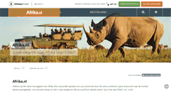 Desktop Screenshot of afrika.nl